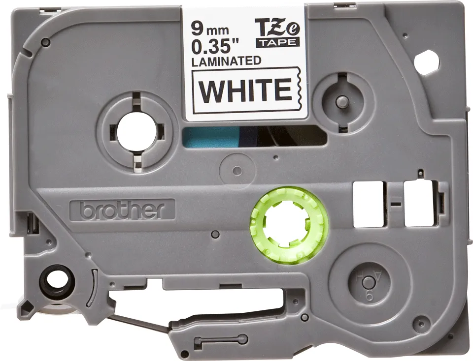 Brother TZE-221 Etiketten erstellendes Band Schwarz auf weiss – Bild 2