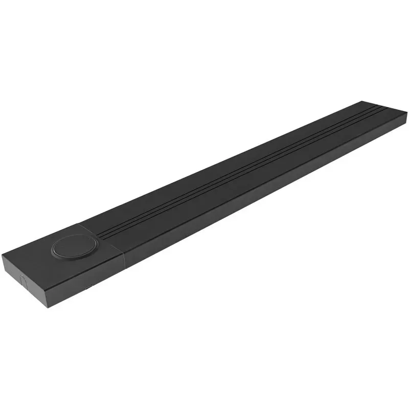Synergy 21 MODULRAIL Aufbau-Steckdosenschiene 600mm mit Schalter Schwarz – Bild 2