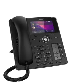 SNOM D785 VOIP Telefon Prof. (SIP), Gigabit, schwarz SNOM D785 VOIP Telefon Prof. (SIP), Gigabit, schwarz