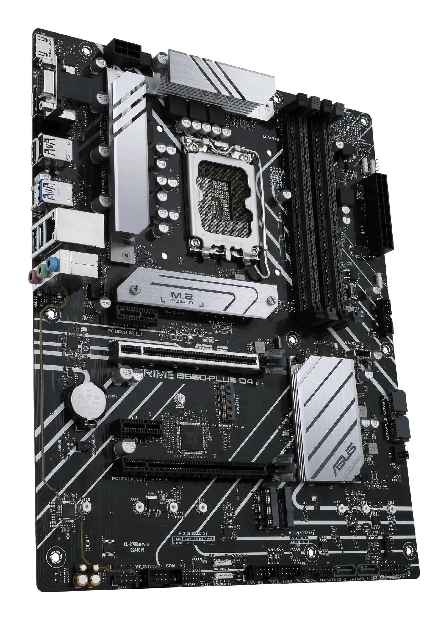 ASUS PRIME B660-PLUS D4 Intel B660 LGA 1700 ATX – Bild 4