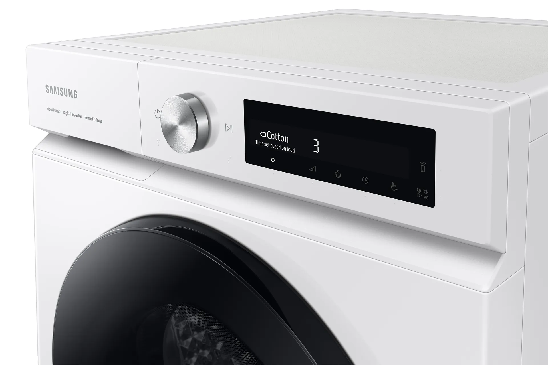 Samsung DV90BB7445GWS2 Wäschetrockner Freistehend Frontlader 9 kg Weiß – Bild 7