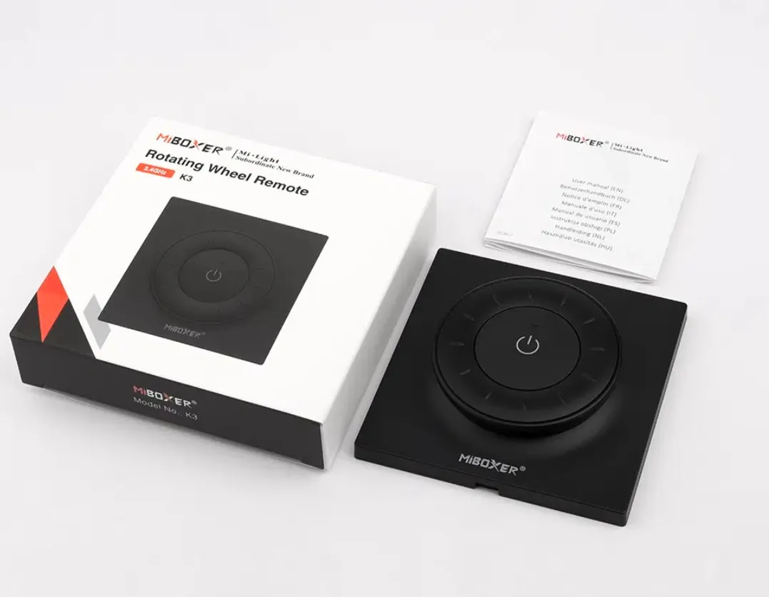 MiBoxer K3-B LED Fernbedienung Rotating Wheel Remote 2,4GHz (b) dual white (CCT) – Bild 2