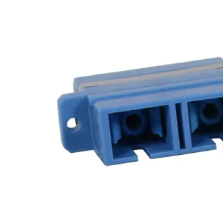 LWL-Kupplung,SC-Buchse/SC-Buchse, 9/125u Singlemode, duplex, PVC, OS2, Keramikhülse, mit Flansch, Synergy 21 LWL-Kupplung,SC-Buchse/SC-Buchse, 9/125u Singlemode, duplex, PVC, OS2, Keramikhülse, mit Flansch, Synergy 21