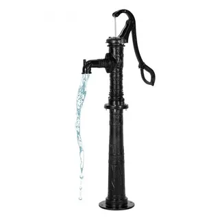 VEVOR Schwengelpumpe Antik Vintage, 6 m Förderhöhe, Nostalgiepumpe aus Gusseisen, Brunnenpumpe mit erhöhtem Sockel, NPT 1-1/4 Zoll Anschluss, Gartenpumpe, für Garten, Teich, Bauernhof, Schwarz VEVOR Schwengelpumpe Antik Vintage, 6 m Förderhöhe, Nostalgiepumpe aus Gusseisen, Brunnenpumpe mit erhöhtem Sockel, NPT 1-1/4 Zoll Anschluss, Gartenpumpe, für Garten, Teich, Bauernhof, Schwarz