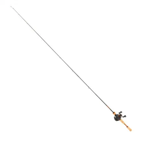 VEVOR Angelrute und Angelrolle (Baitcasting) im Set, 2 m Rute aus Kohlefaser (IM7), Bassangelruten-Set mit 6+1 Kugellagern & Übersetzung 7,0:1 & Korkgriff, rechtshändiges Angelset – Bild 10