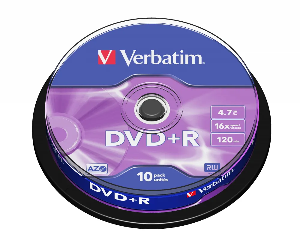 Verbatim DVD+R Matt Silver 4,7 GB 10 Stück(e) Verbatim DVD+R Matt Silver 4,7 GB 10 Stück(e)
