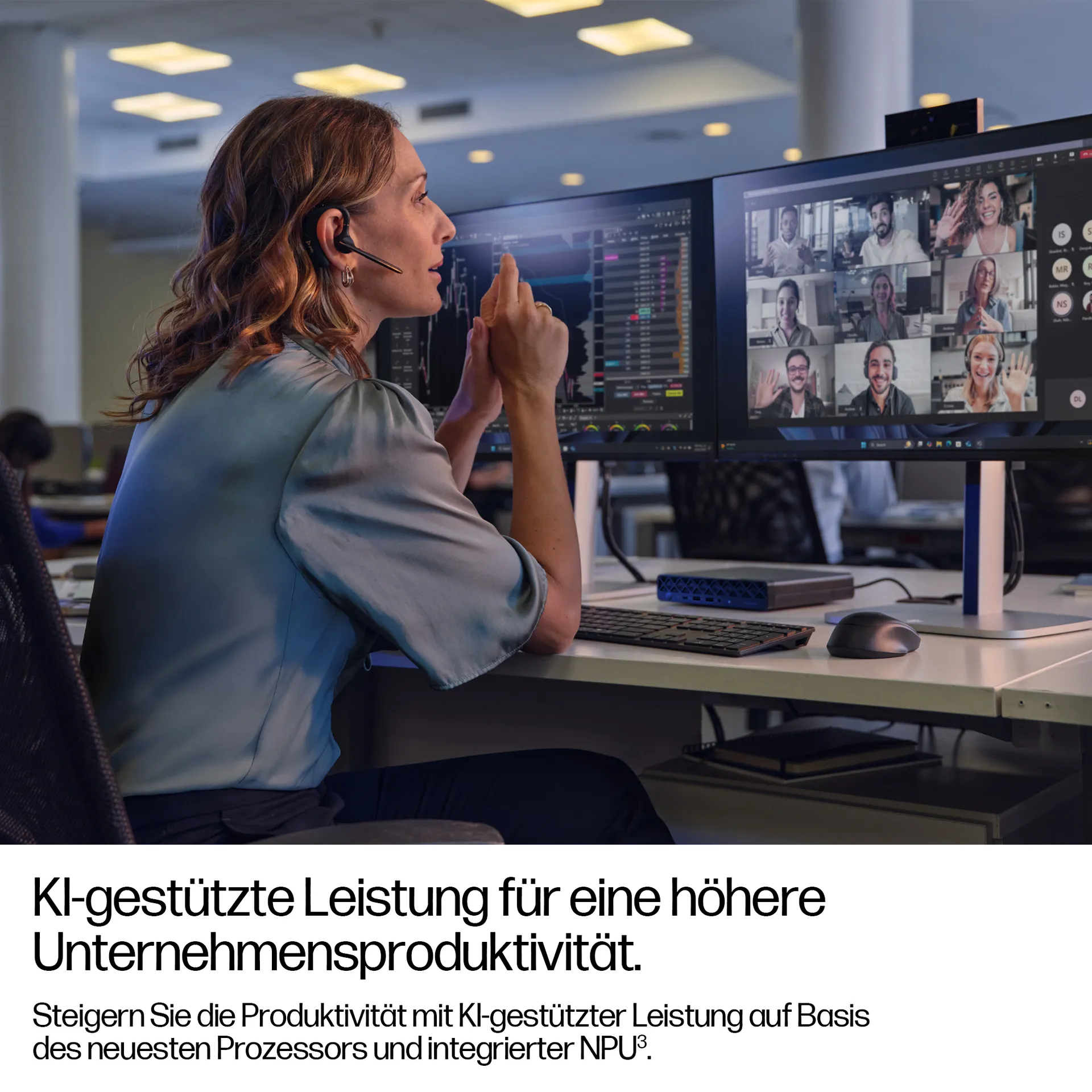 HP EliteDesk 8 Mini G1i AI Intel Core Ultra 5 235T 16 GB DDR5-SDRAM 512 GB SSD Windows 11 Pro Mini PC Mini-PC AI PC Schwarz – Bild 5