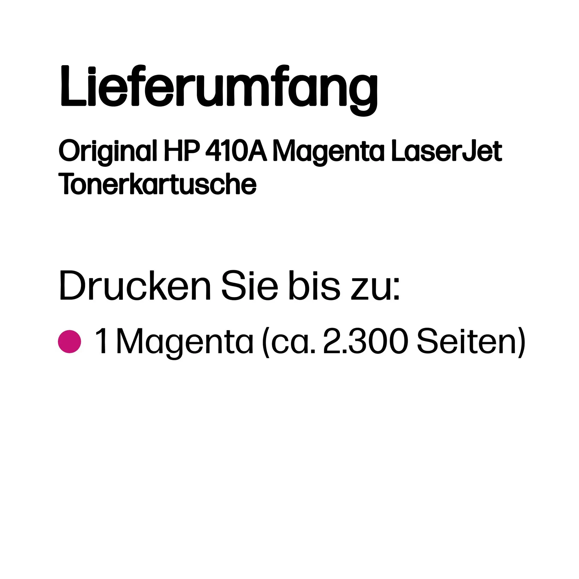 HP Original 410A Magenta LaserJet Tonerkartusche – Bild 3