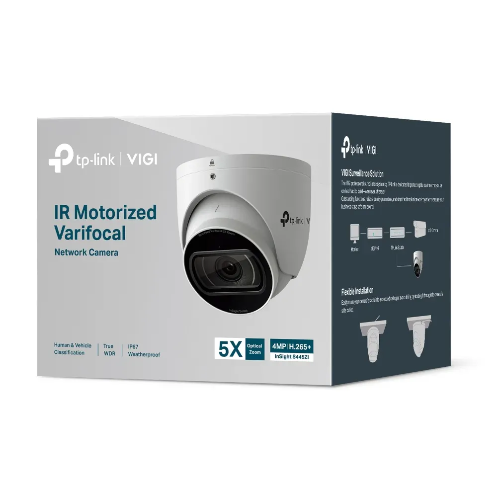 TP-Link - 4MP IR Turret Network Camera - InSight S445ZI – Bild 4
