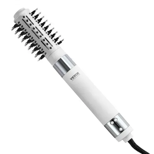 VEVOR Haartrockner, Ionen-Haartrocknerbürste, 110.000 U/min Airstyler mit Oval- & Paddelbürste, 4 Temperatur- & 3-Geschwindigkeits-Föhnbürsten-Styling-Tool für Trocknen, Volumengebendes Glätten – Bild 8