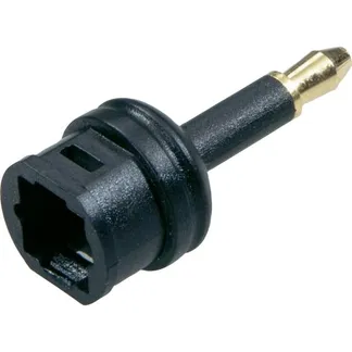 Toslink-Kupplung auf 3,5 mm, Adapter Toslink-Kupplung auf 3,5 mm, Adapter