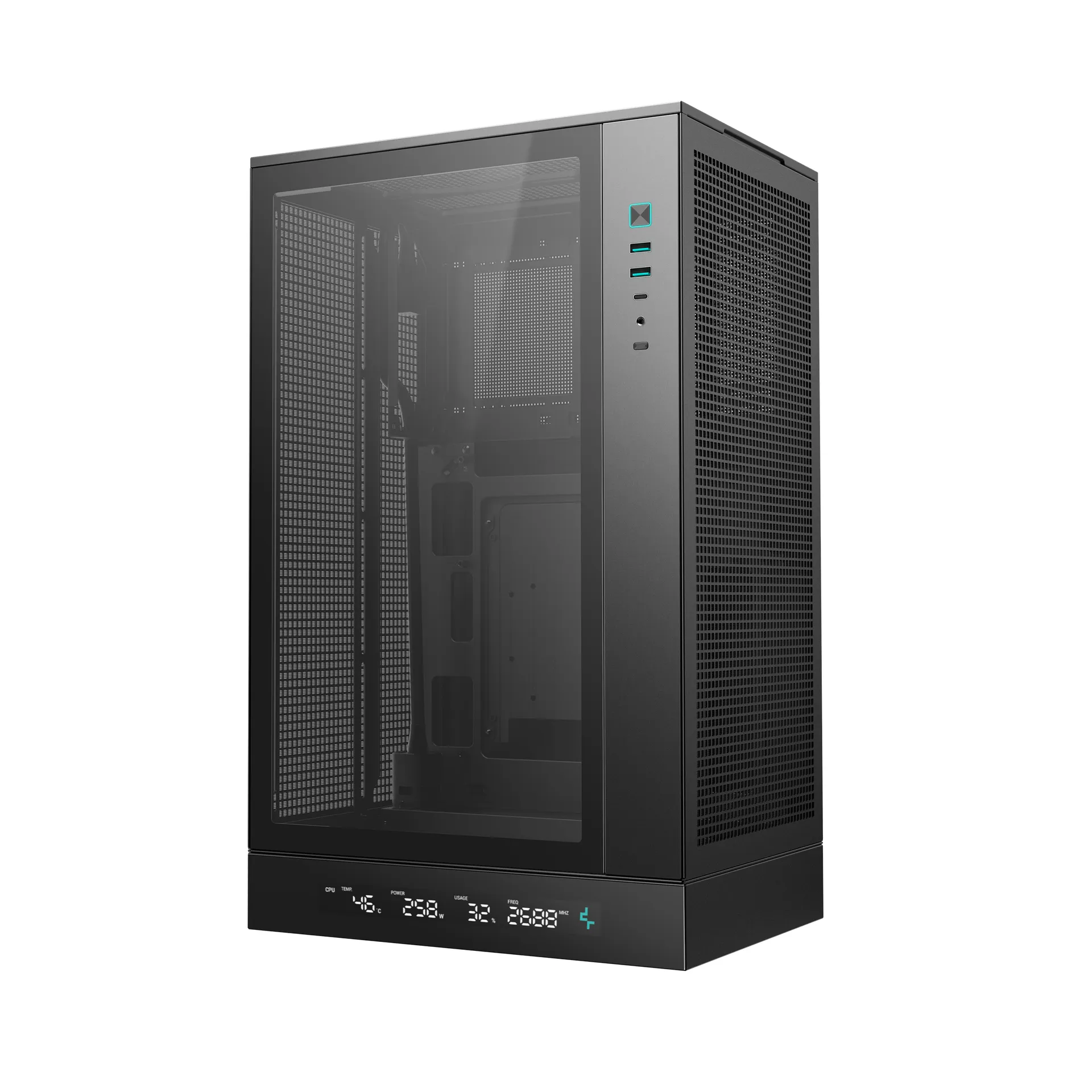 DeepCool CH270 Digital Mini Tower Schwarz – Bild 3