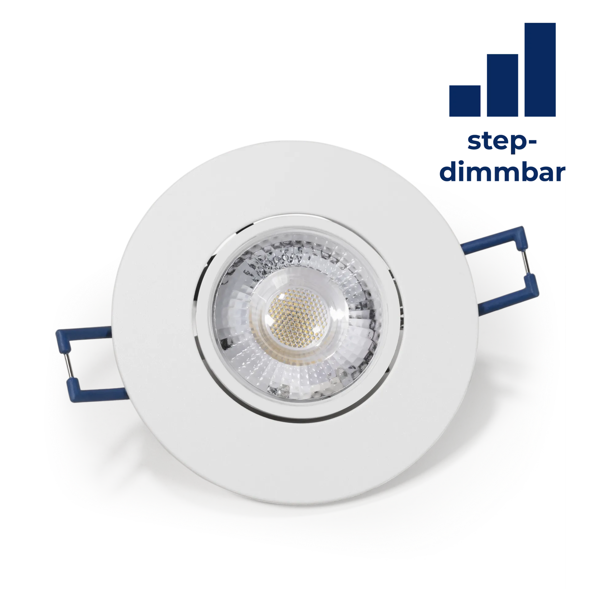 LED-Einbauleuchte McShine “EL-313D“ 4,5W, 450Lumen, 3000K, step-dimmbar LED-Einbauleuchte McShine “EL-313D“ 4,5W, 450Lumen, 3000K, step-dimmbar