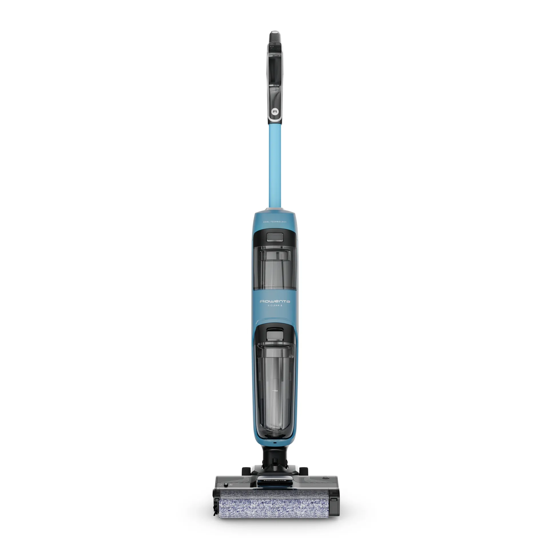 Rowenta X-Clean 2 GZ2271E0 Stabstaubsauger/Elektrischer Besen Akku Trocken&Nass Beutellos Blau – Bild 2