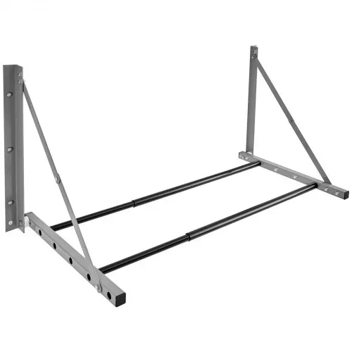 VEVOR Reifenregal Reifenständer Garagenregal zur Wandmontage 812-1219 mm verstellbar, Q235 Hochleistungs-Reifenlagerregal aus Stahl für Standardreifen (R355,6 bis R508 mm), max. Tragkraft 136 kg – Bild 10