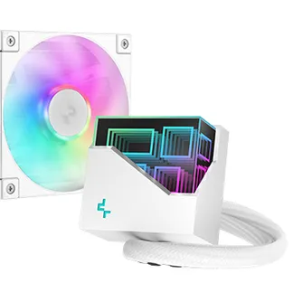 DeepCool LT240 Prozessor All-in-One-Flüssigkeitskühler 12 cm Weiß 1 Stück(e) DeepCool LT240 Prozessor All-in-One-Flüssigkeitskühler 12 cm Weiß 1 Stück(e)