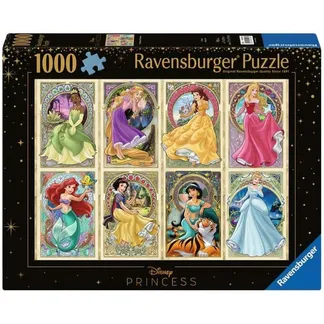 Puzzle Disney Princess – Nouveau Art Prinzessinnen Puzzle Disney Princess – Nouveau Art Prinzessinnen