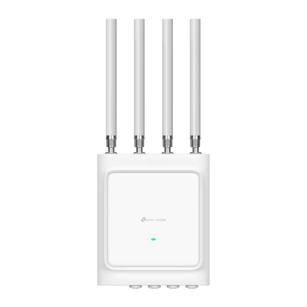 TP-Link Wireless AP WIFI6 • AX3600 • 4×4 • Outdoor • 1x 2.5GbE, 1x 1GbE, 1x SFP+ • EAP668-Outdoor • Omada TP-Link Wireless AP WIFI6 • AX3600 • 4×4 • Outdoor • 1x 2.5GbE, 1x 1GbE, 1x SFP+ • EAP668-Outdoor • Omada