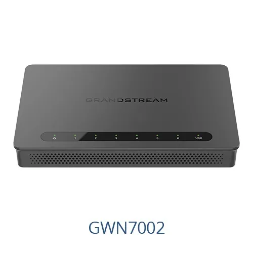 Grandstream GWN7002 Multi-WAN-Gigabit-VPN-Router mit integrierten Firewalls Grandstream GWN7002 Multi-WAN-Gigabit-VPN-Router mit integrierten Firewalls