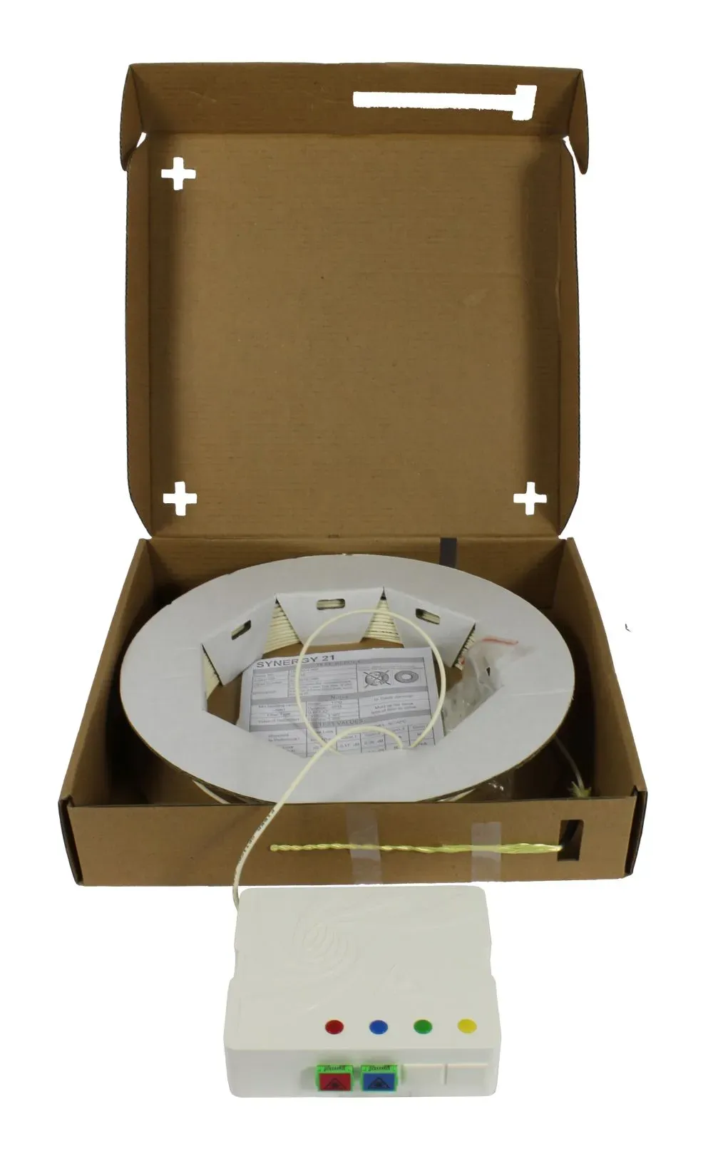 LWL-FTTH Compact Box vorkonfektioniert, 2xSC/APC -> open End, 20m, 9/125u, G.657.A2, 2-Faser, OD=2.2mm, Synergy 21 LWL-FTTH Compact Box vorkonfektioniert, 2xSC/APC -> open End, 20m, 9/125u, G.657.A2, 2-Faser, OD=2.2mm, Synergy 21