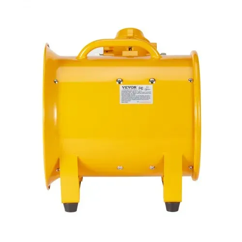 VEVOR Bauventilator 550-W-AC-Motor Baugebläse 2850 U/min Baulüfter Gebläse 1179 L/s (2500 CFM) Axiallüfter 3 m Netzkabel Axialgebläse 75 dB Geräuschpegel Industrielüfter IP44 – Bild 9