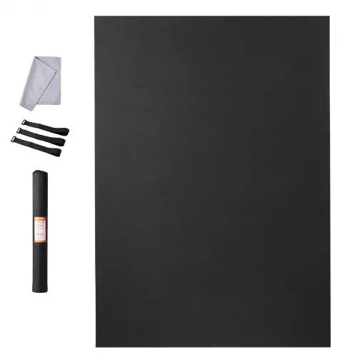 VEVOR Trainingsmatte, rutschfeste, hochdichte Premium-Yogamatte, Trainings-Yogamatte für Männer und Frauen, Fitness- und Trainingsmatte mit Tasche und Tragegurt, für alle Arten von Heim-Yoga, Pilates und Bodentraining (2,4 x 1,8 m) – Bild 8