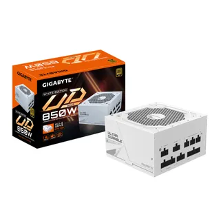 GIGABYTE UD850GM PG5W Netzteil – PCIe 5.0, 80 PLUS Gold, Vollmodulares Design, 120-mm-Lüfter, ATX 3.0 kompatibel, EU-Stecker GIGABYTE UD850GM PG5W Netzteil – PCIe 5.0, 80 PLUS Gold, Vollmodulares Design, 120-mm-Lüfter, ATX 3.0 kompatibel, EU-Stecker
