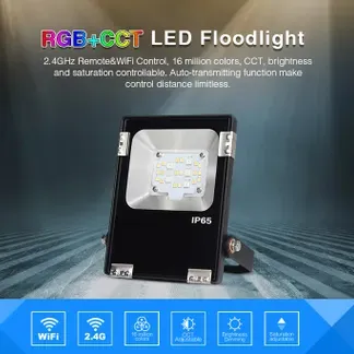 MiBoxer FUTT06 LED Flächenstrahler 10W RGB-WW (RGB-CCT) IP65 24V MiBoxer FUTT06 LED Flächenstrahler 10W RGB-WW (RGB-CCT) IP65 24V