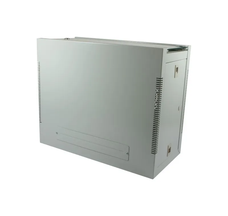 ALLNET 19"Wandgehäuse, 12HE, 1-teilig, T444/B541mm, Lichtgrau, SMQ-Serie, – Bild 7