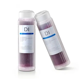 VEVOR 2x Deionisiertes Wassersystem für Autowäsche Ersatzfilter, Duale 0,5L Farbwechselnde DI-Harz-Filterkartuschen für Deionized Autowaschanlage, Nachfüllpack 25,1 cm für Entionisiertes Wassersystem VEVOR 2x Deionisiertes Wassersystem für Autowäsche Ersatzfilter, Duale 0,5L Farbwechselnde DI-Harz-Filterkartuschen für Deionized Autowaschanlage, Nachfüllpack 25,1 cm für Entionisiertes Wassersystem