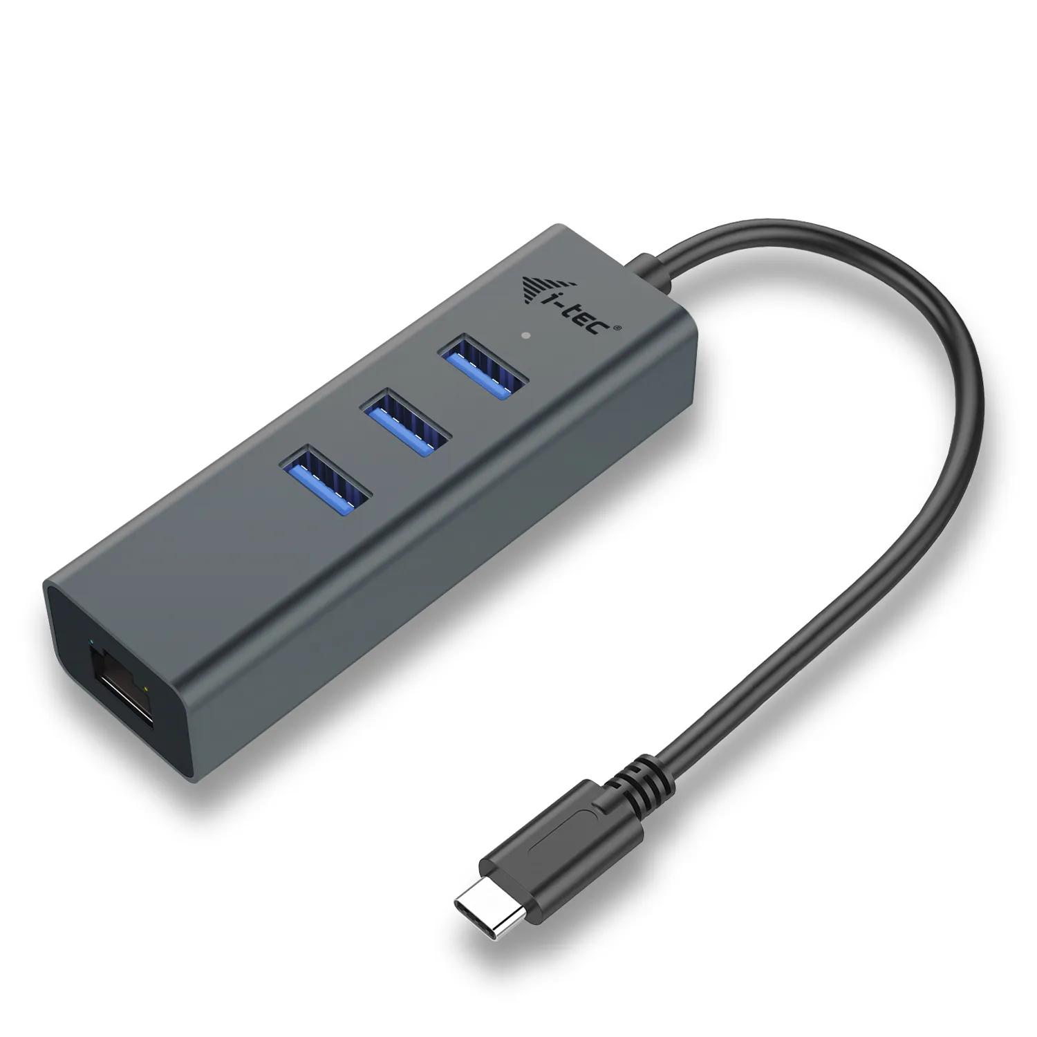 i-tec Metal USB-C HUB 3 Port + Gigabit Ethernet Adapter i-tec Metal USB-C HUB 3 Port + Gigabit Ethernet Adapter