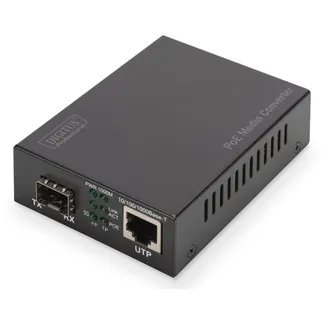 Gigabit PoE Medienkonverter, RJ45 / SFP, PSE Gigabit PoE Medienkonverter, RJ45 / SFP, PSE