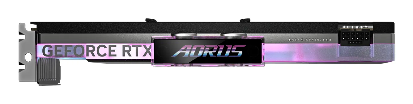 GIGABYTE AORUS GeForce RTX 5090 XTREME WATERFORCE WB 32G Grafikkarte - 32 GB GDDR7, 512 Bit, PCI-E 5.0, 2655 MHz Kernfrequenz, 3 x DP 2.1a, 1 x HDMI 2.1b, NVIDIA DLSS 4, GV-N5090AORUSX WB-32GD – Bild 7