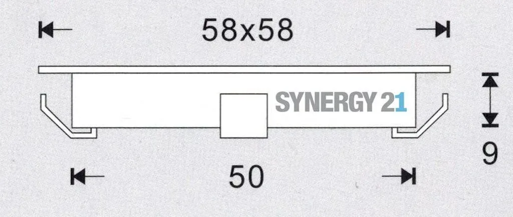 Synergy 21 Bodeneinbaustrahler ARGOS quadratisch IP67 RGB – Bild 3