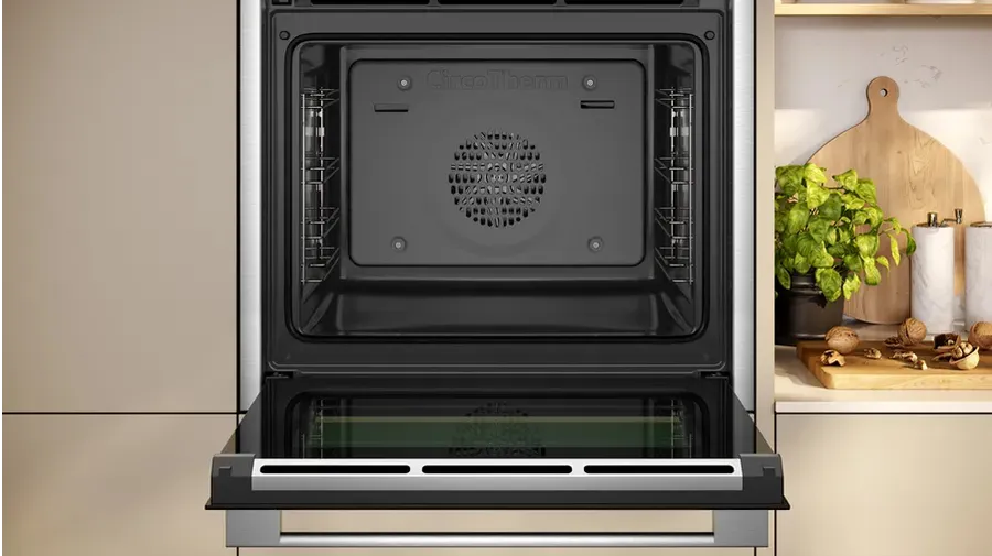 Neff N 70 B24CR31N0 Backofen 71 l Schwarz, Edelstahl – Bild 3