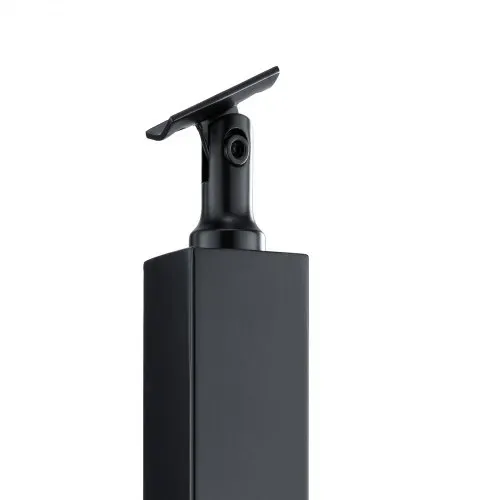 VEVOR Kabelgeländerpfosten, 91,4 x 5,1 x 5,1 cm, Stahl-Geländerpfosten ohne Löcher, SUS304 Edelstahl-Kabelgeländerpfosten, Treppenhandlaufpfosten mit horizontaler und gebogener Halterung, 1er-Set – Bild 9