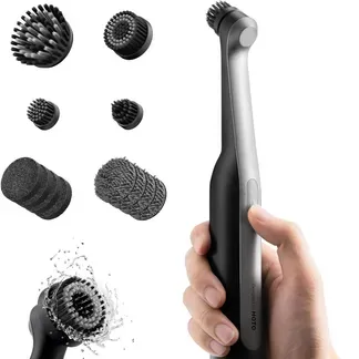 HOTO • Cleaning Tools • Wand Cordless Spin Scrubber 12-Piece Ultimate Kit • QWQJA07 HOTO • Cleaning Tools • Wand Cordless Spin Scrubber 12-Piece Ultimate Kit • QWQJA07