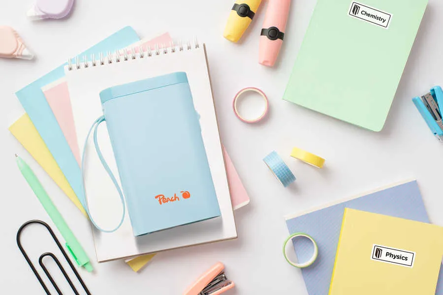 Peach PE110 Etikettendrucker Thermodirekt 203 x 203 DPI 60 mm/sek Kabellos Bluetooth – Bild 2