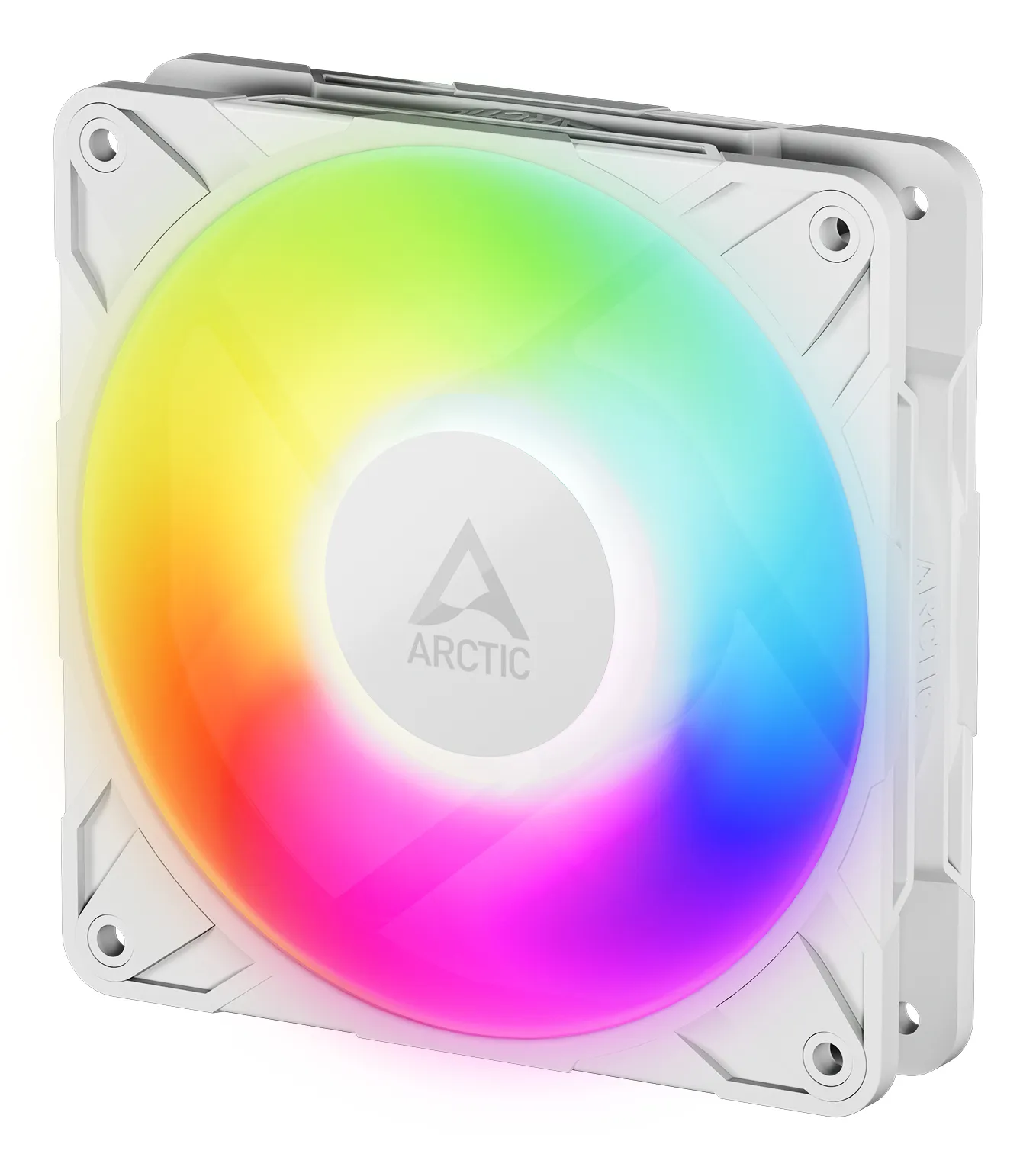 ARCTIC Freezer P12 Pro A-RGB (White) – 120 mm A-RGB PWM-Lüfter mit Kabelsplitt ARCTIC Freezer P12 Pro A-RGB (White) – 120 mm A-RGB PWM-Lüfter mit Kabelsplitt