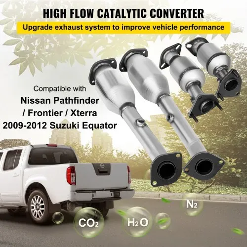 VEVOR Auspuffkrümmer 05–11 Nissan Frontier, Auspuffkrümmer, Schrauben, Dichtungskombination, 4,0 L, OEM-Qualität, High-Flow-Katalysator für 2005–2011 Nissan Frontier/Xterra/Pathfinder (EPA-konform) VEVOR Auspuffkrümmer 05–11 Nissan Frontier, Auspuffkrümmer, Schrauben, Dichtungskombination, 4,0 L, OEM-Qualität, High-Flow-Katalysator für 2005–2011 Nissan Frontier/Xterra/Pathfinder (EPA-konform)