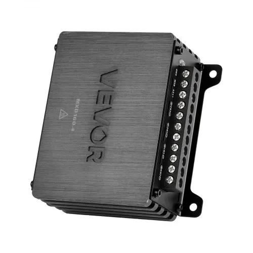 VEVOR Autoverstärker 4-Kanal, Endstufe Klasse D Überbrückbar, Max. 4 x 110 W an 4 Ohm / 4 x 160 W an 2 Ohm, Hochleistungsverstärker für SUVs Pickups Geländewagen Mehrkanal-Audioverstärker – Bild 9