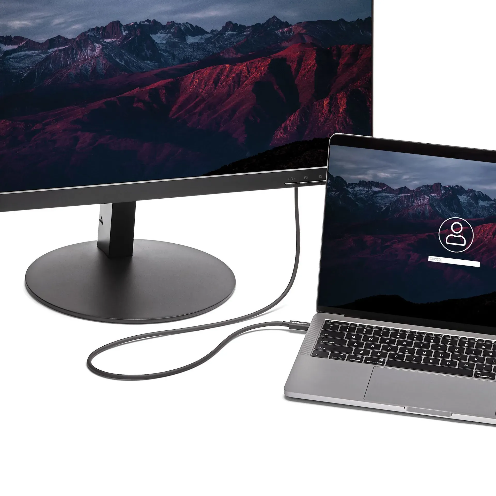 StarTech.com 1m Passives Thunderbolt 3 Kabel, 20Gbps, 100W PD, 4K Video, Thunderbolt Kabel, Kompatibel mit USB4/DP Alt Mode, Thunderbolt 4, USB 3.2/Typ-C – Bild 2