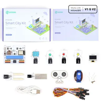 ELECFREAKS micro:bit Smart City Kit (Without micro:bit board) ELECFREAKS micro:bit Smart City Kit (Without micro:bit board)