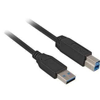 USB 3.2 Gen 1 Kabel, USB-A Stecker > USB-B Stecker USB 3.2 Gen 1 Kabel, USB-A Stecker > USB-B Stecker