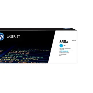 HP 658A Cyan Original LaserJet Tonerkartusche HP 658A Cyan Original LaserJet Tonerkartusche