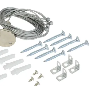 Synergy 21 LED light backlight panel 620*620 zub Abhänge Kit – Seilabhängung Synergy 21 LED light backlight panel 620*620 zub Abhänge Kit – Seilabhängung