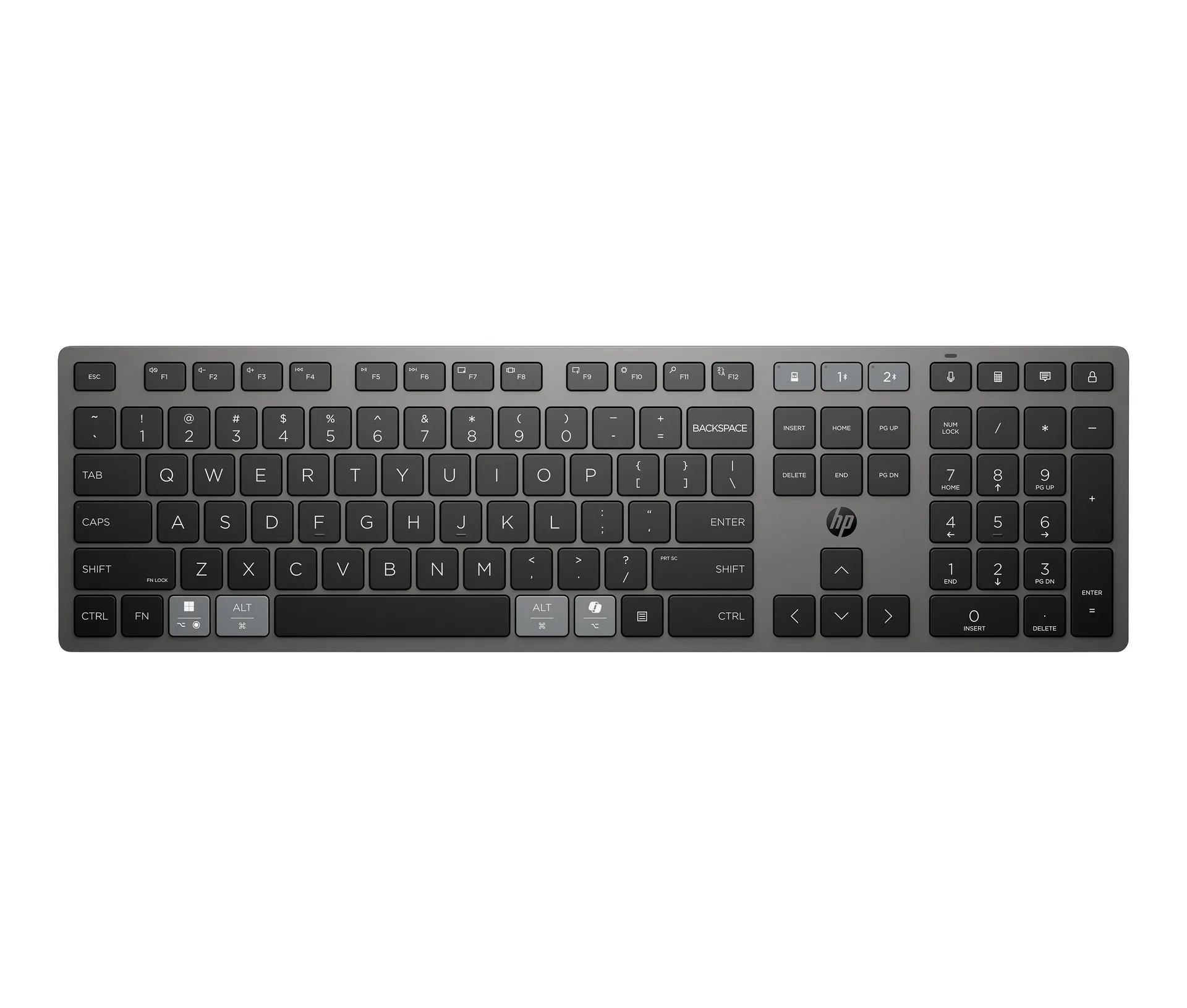 HP 725 Kabellose Tastatur für mehrere Geräte HP 725 Kabellose Tastatur für mehrere Geräte