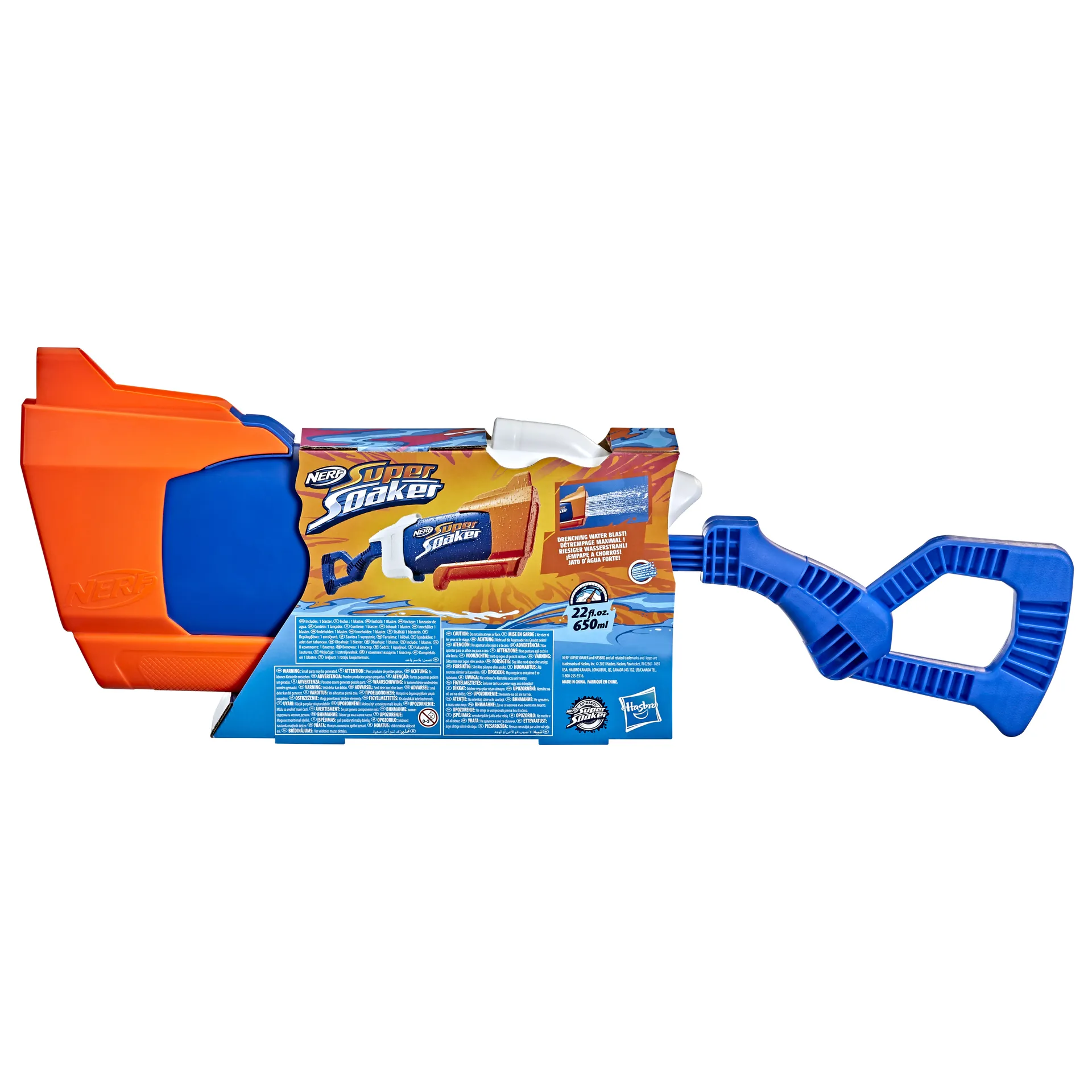 Nerf Super Soaker F38905L0 Wasserpistole/ Wasserballon 650 ml – Bild 4