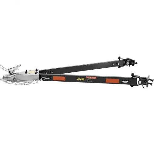 VEVOR Anhängerkupplung, 2495 kg pulverbeschichtete, Universal-Anhängerkupplung aus legiertem Stahl, Kupplung passend für 2-Zoll-Kugelkupplung, 39,4-Zoll-Öffnungsbreite, für Wohnmobil-PKW-Anhänger-LKW – Bild 8