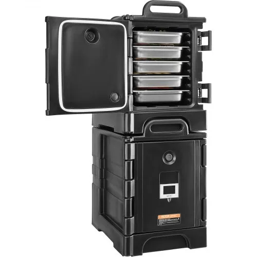 VEVOR Isolierter Speisenbehälterträger Warmhaltebox für Gastronomie 75 L x 2, Speisenbehälter mit Doppelschnallen & Griffen, Speisenbehälterträger Lebensmitteltransportbox für Restaurant VEVOR Isolierter Speisenbehälterträger Warmhaltebox für Gastronomie 75 L x 2, Speisenbehälter mit Doppelschnallen & Griffen, Speisenbehälterträger Lebensmitteltransportbox für Restaurant